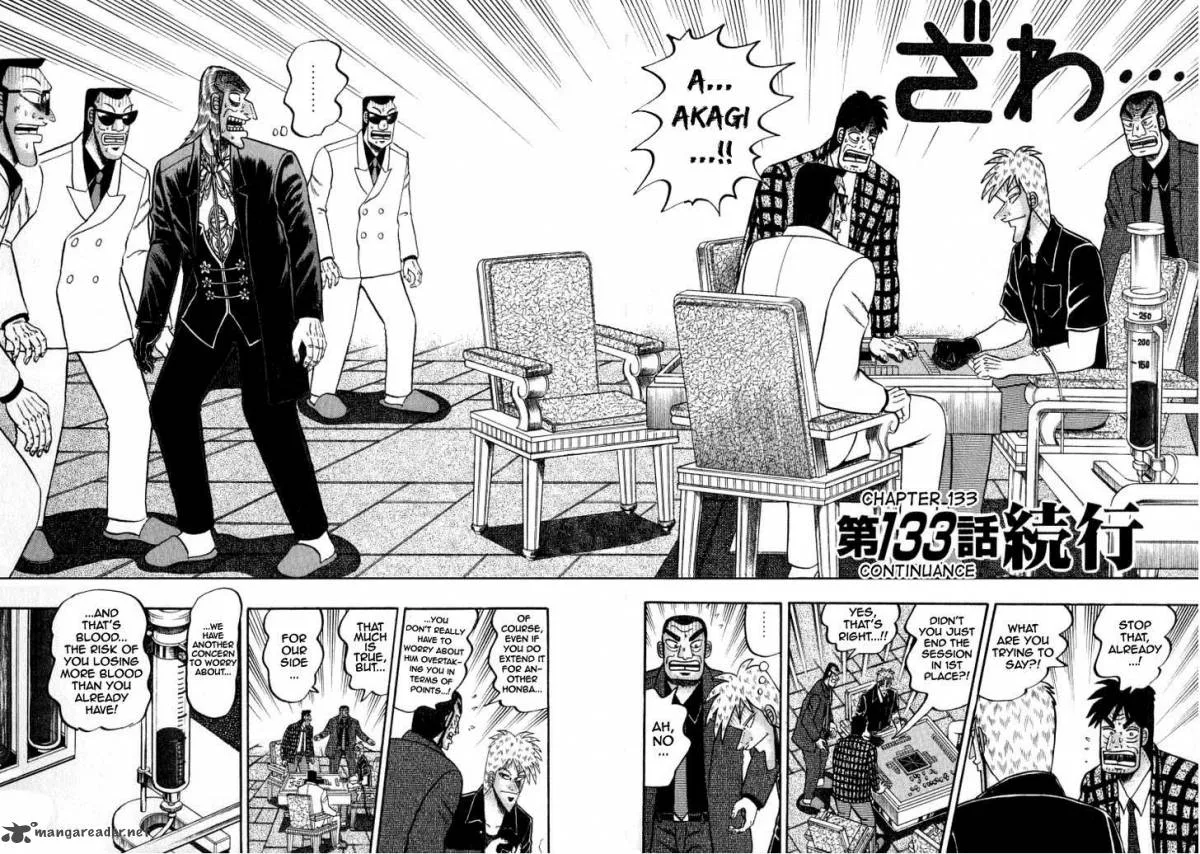 Akagi Chapter 133 page 2
