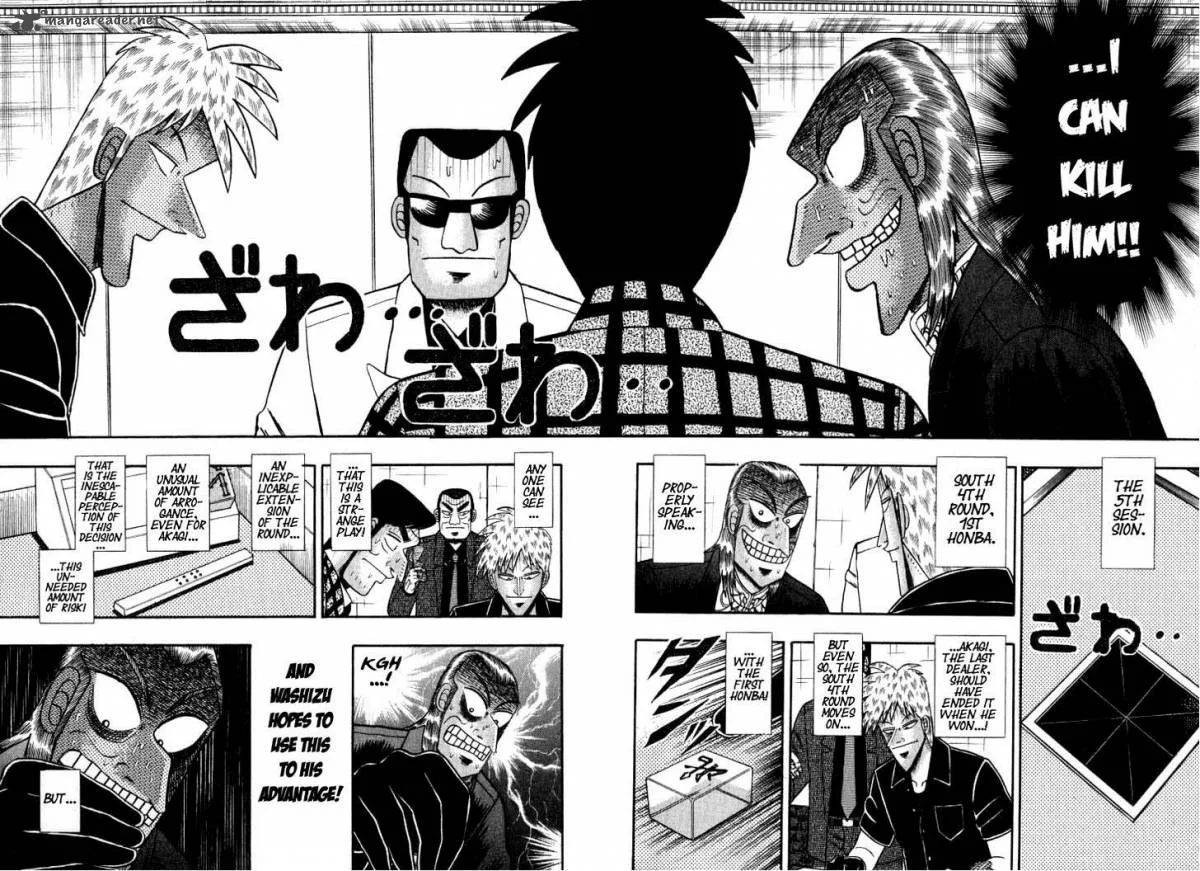 Akagi Chapter 133 page 12