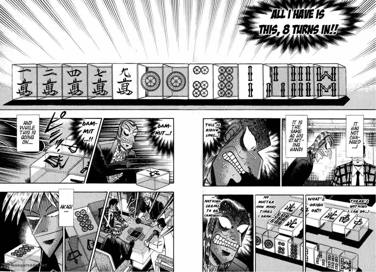 Akagi Chapter 133 page 14