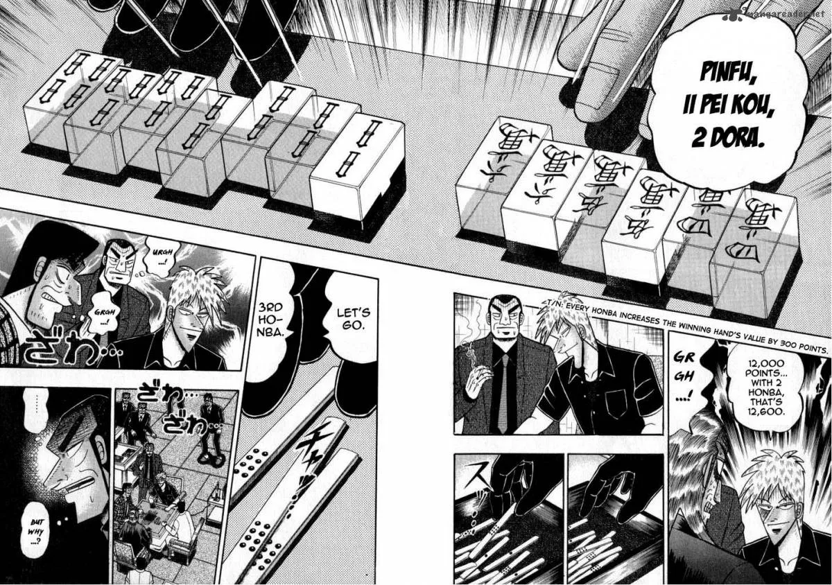 Akagi Chapter 134 page 11