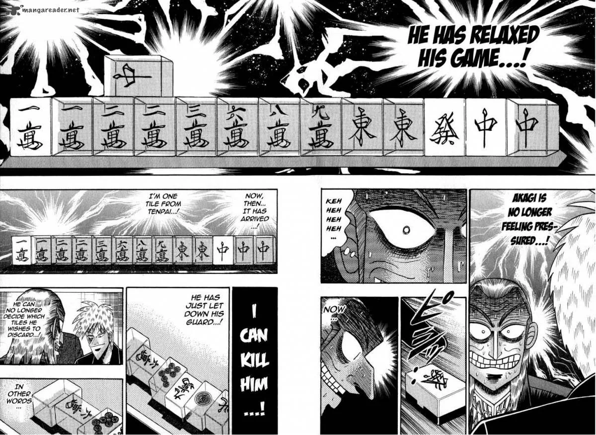 Akagi Chapter 134 page 22