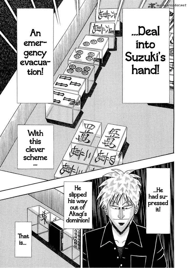 Akagi Chapter 139 page 19