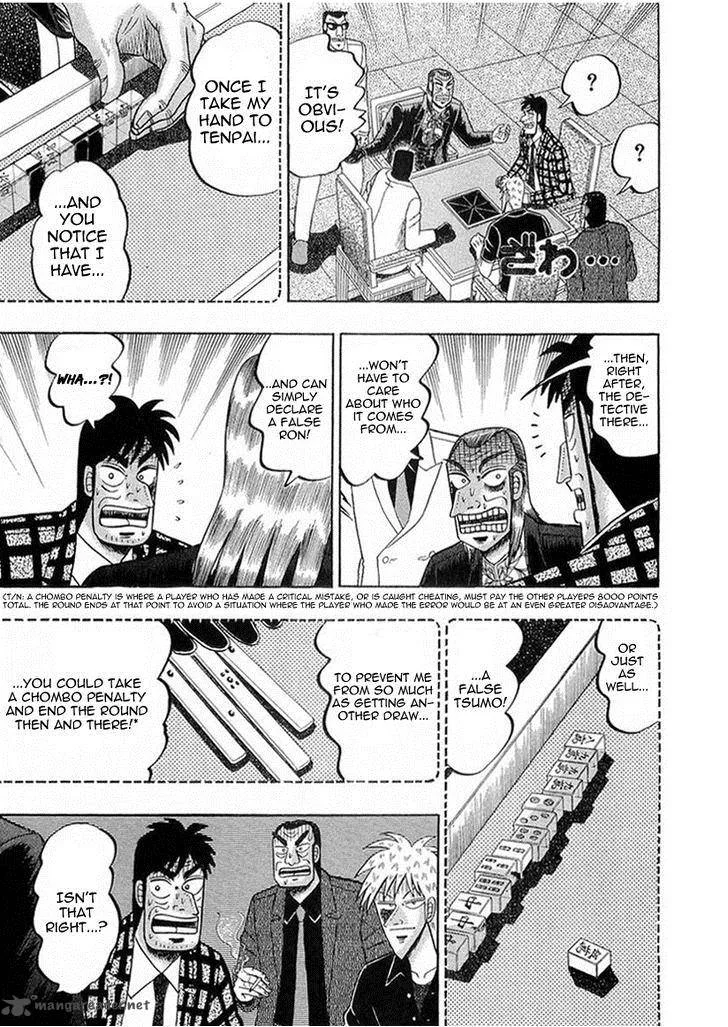 Akagi Chapter 141 page 14