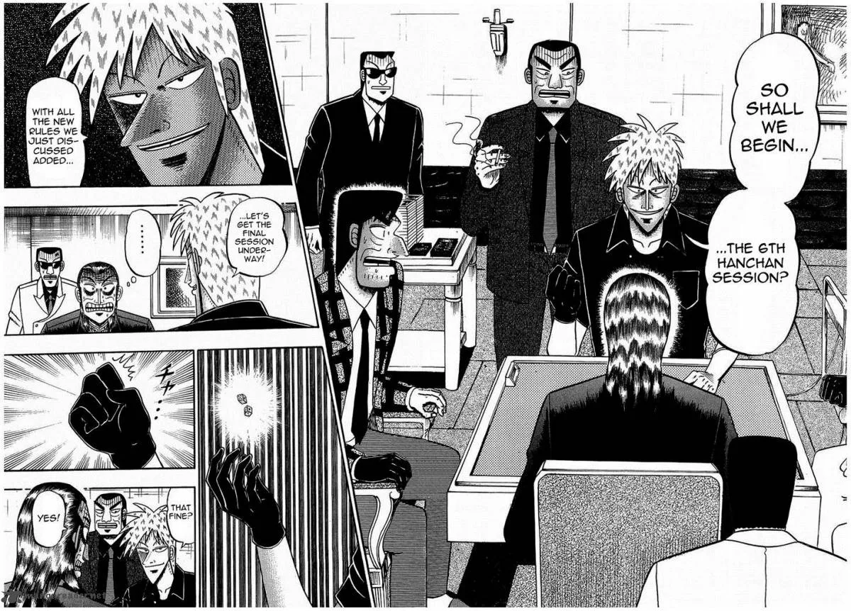 Akagi Chapter 142 page 22