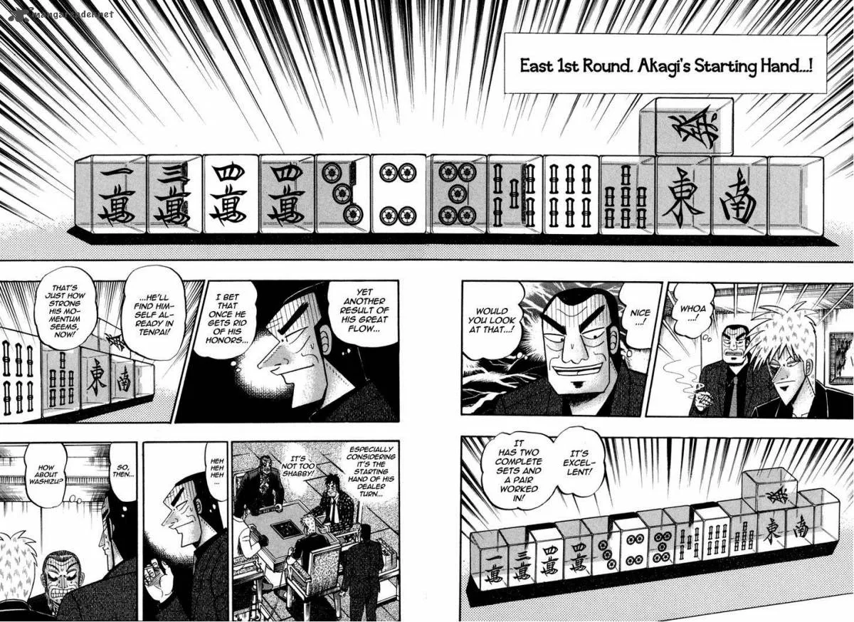 Akagi Chapter 143 page 13