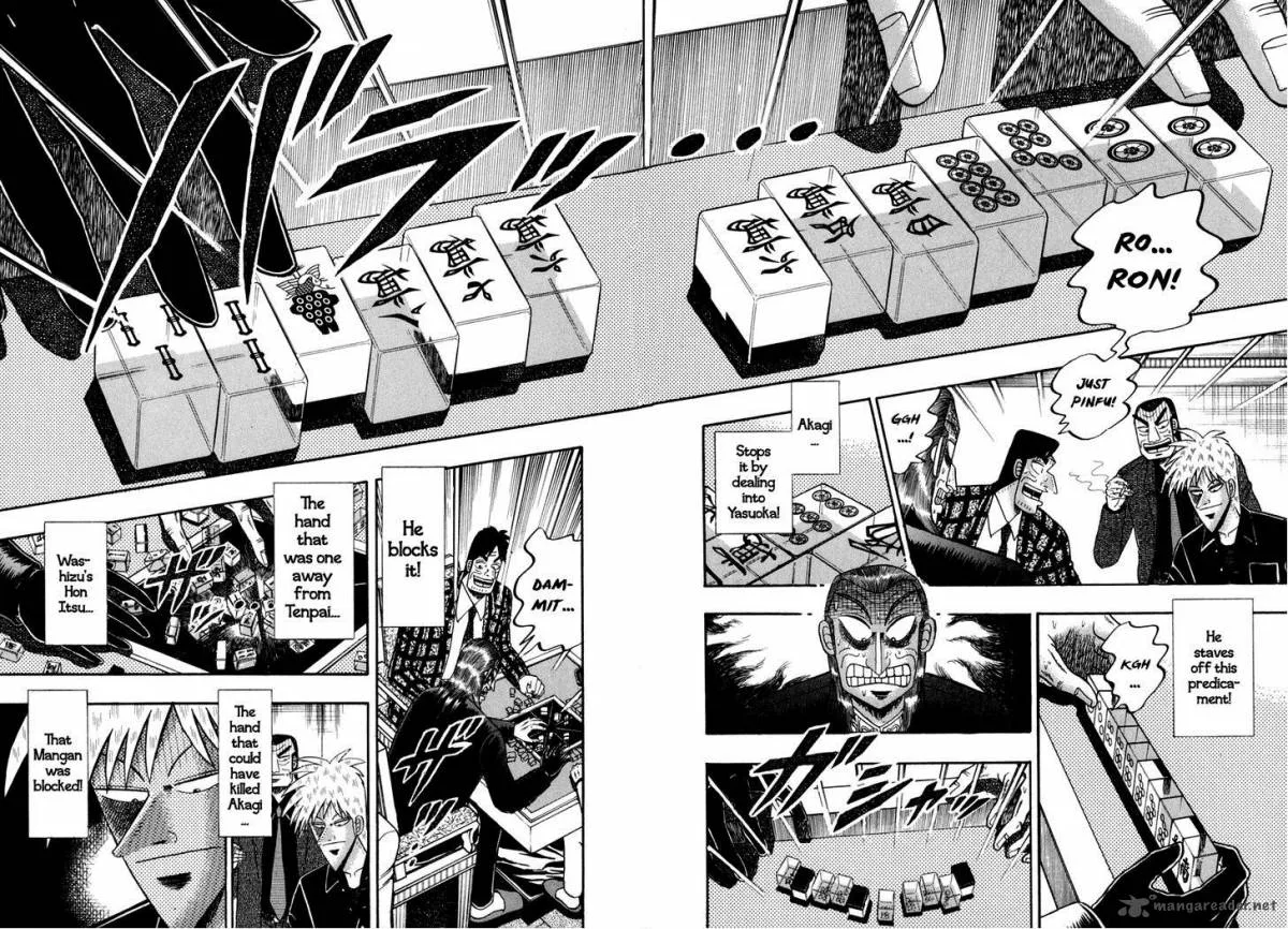 Akagi Chapter 143 page 24