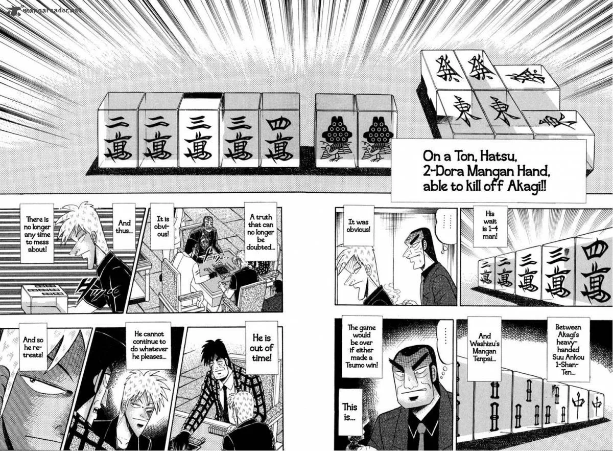 Akagi Chapter 144 page 15