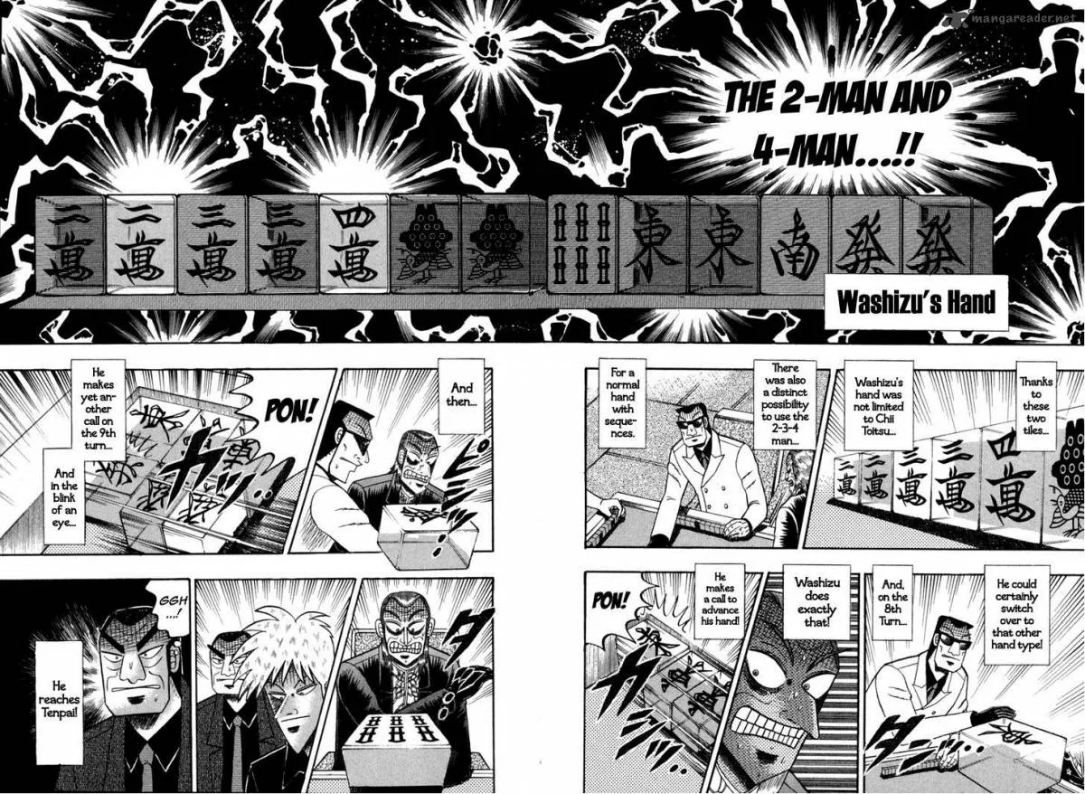 Akagi Chapter 144 page 14