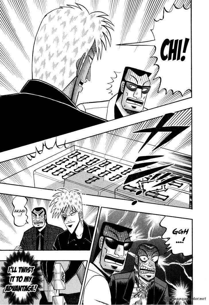 Akagi Chapter 145 page 21