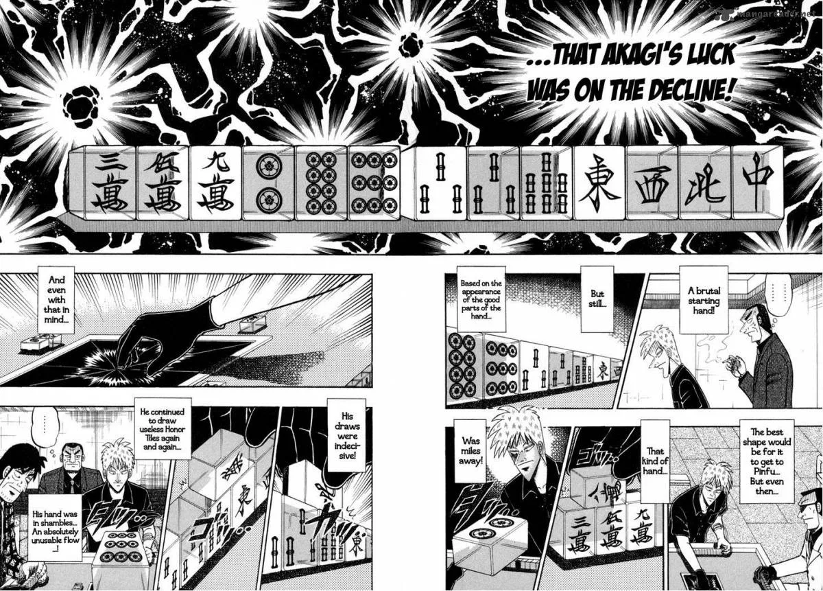 Akagi Chapter 145 page 5