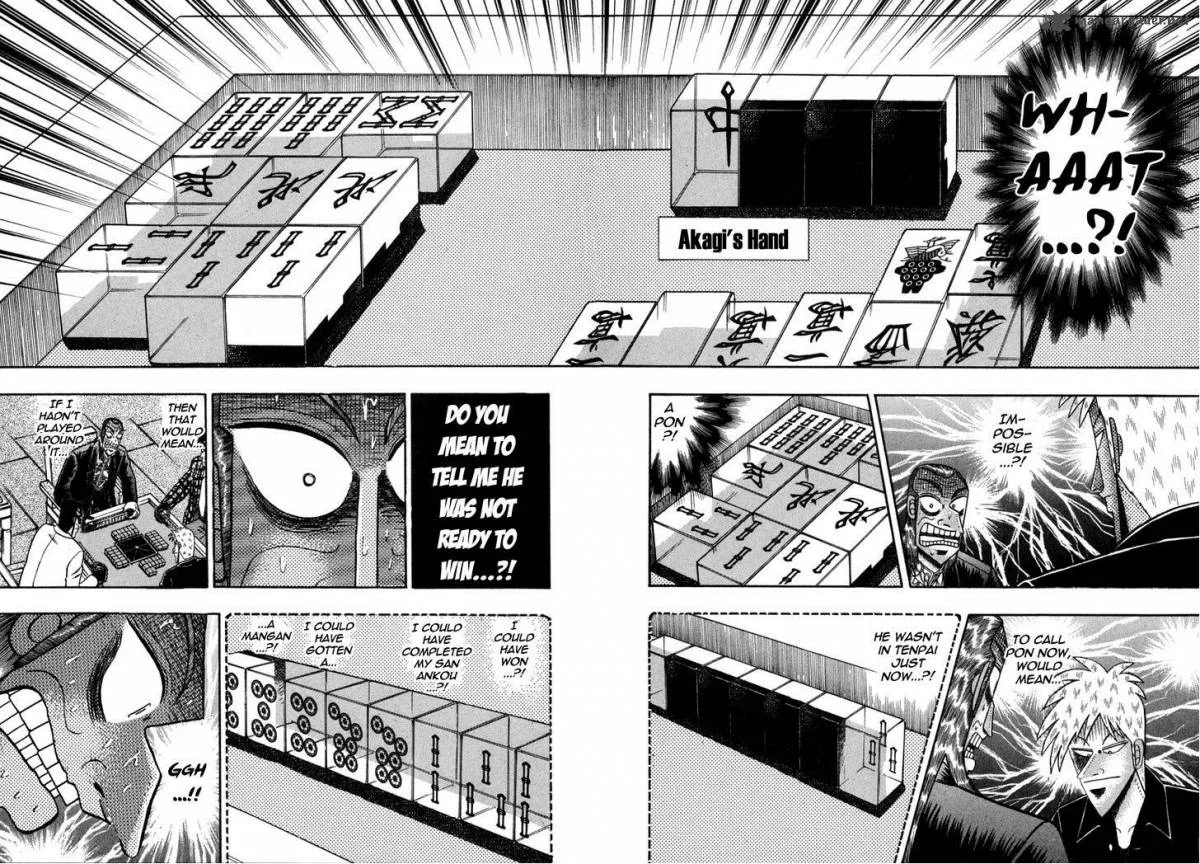 Akagi Chapter 147 page 11