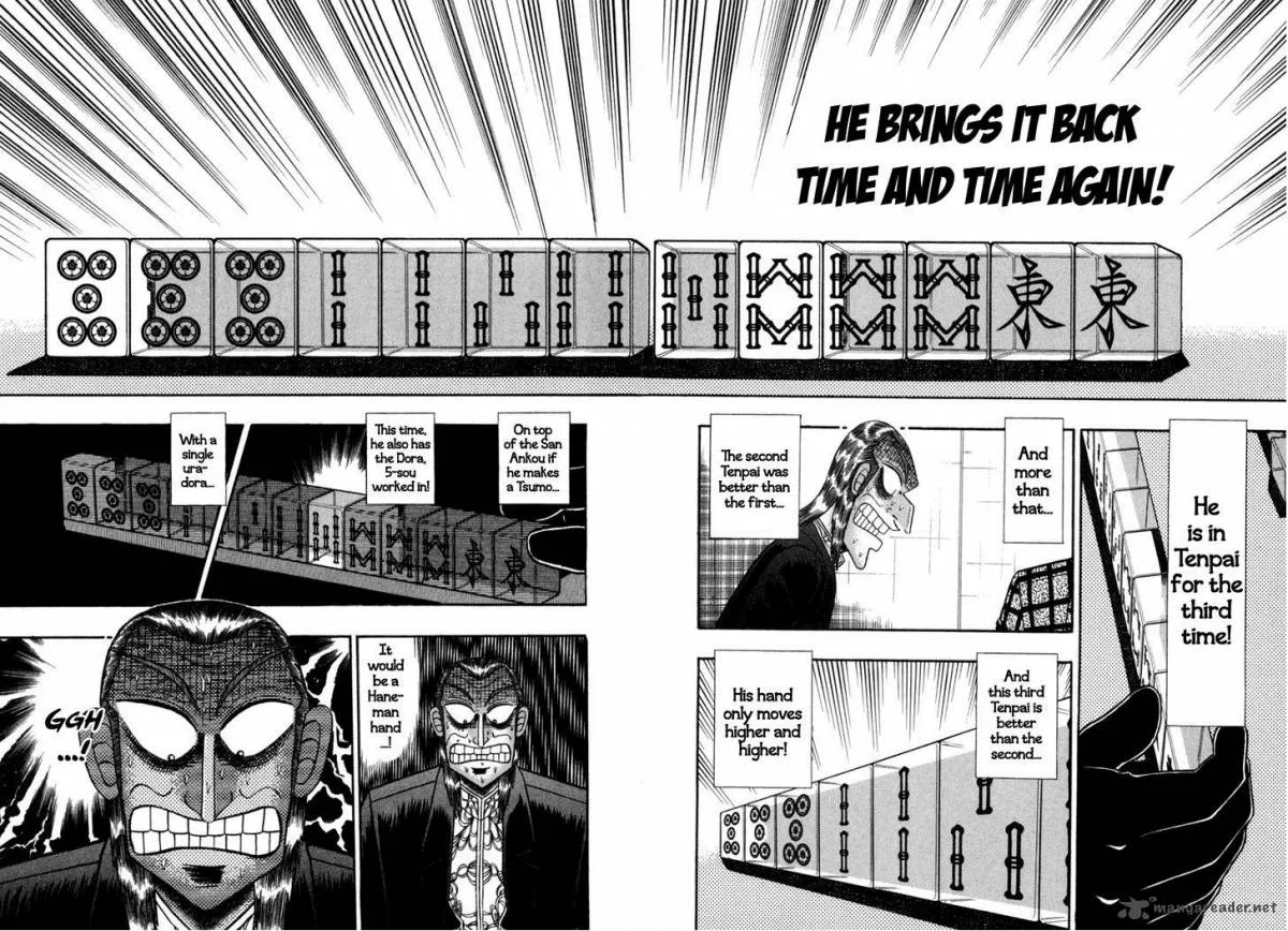 Akagi Chapter 147 page 8