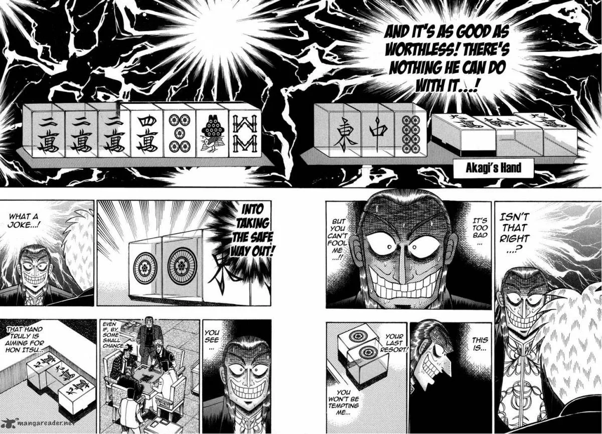 Akagi Chapter 151 page 13