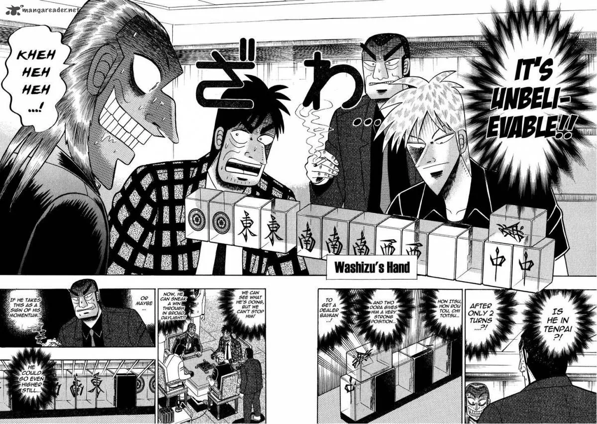 Akagi Chapter 152 page 8