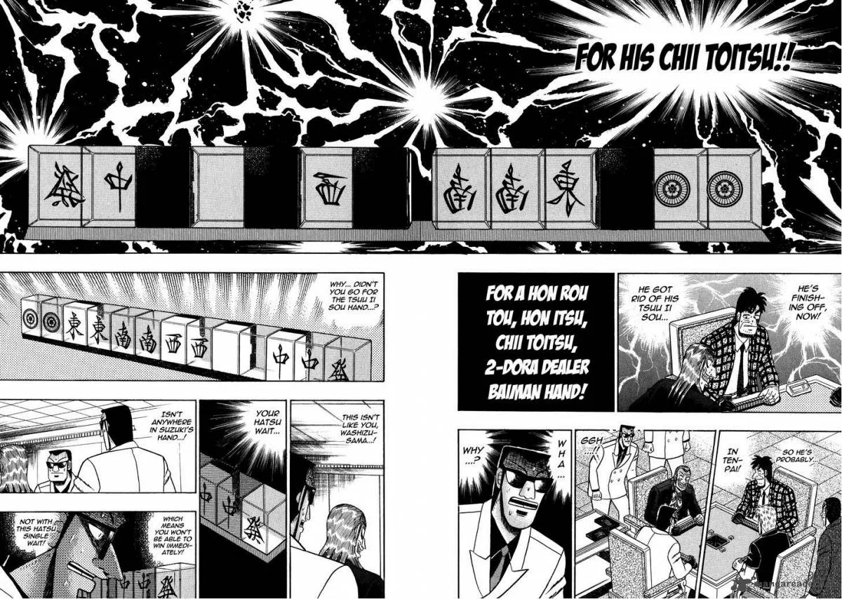 Akagi Chapter 152 page 14