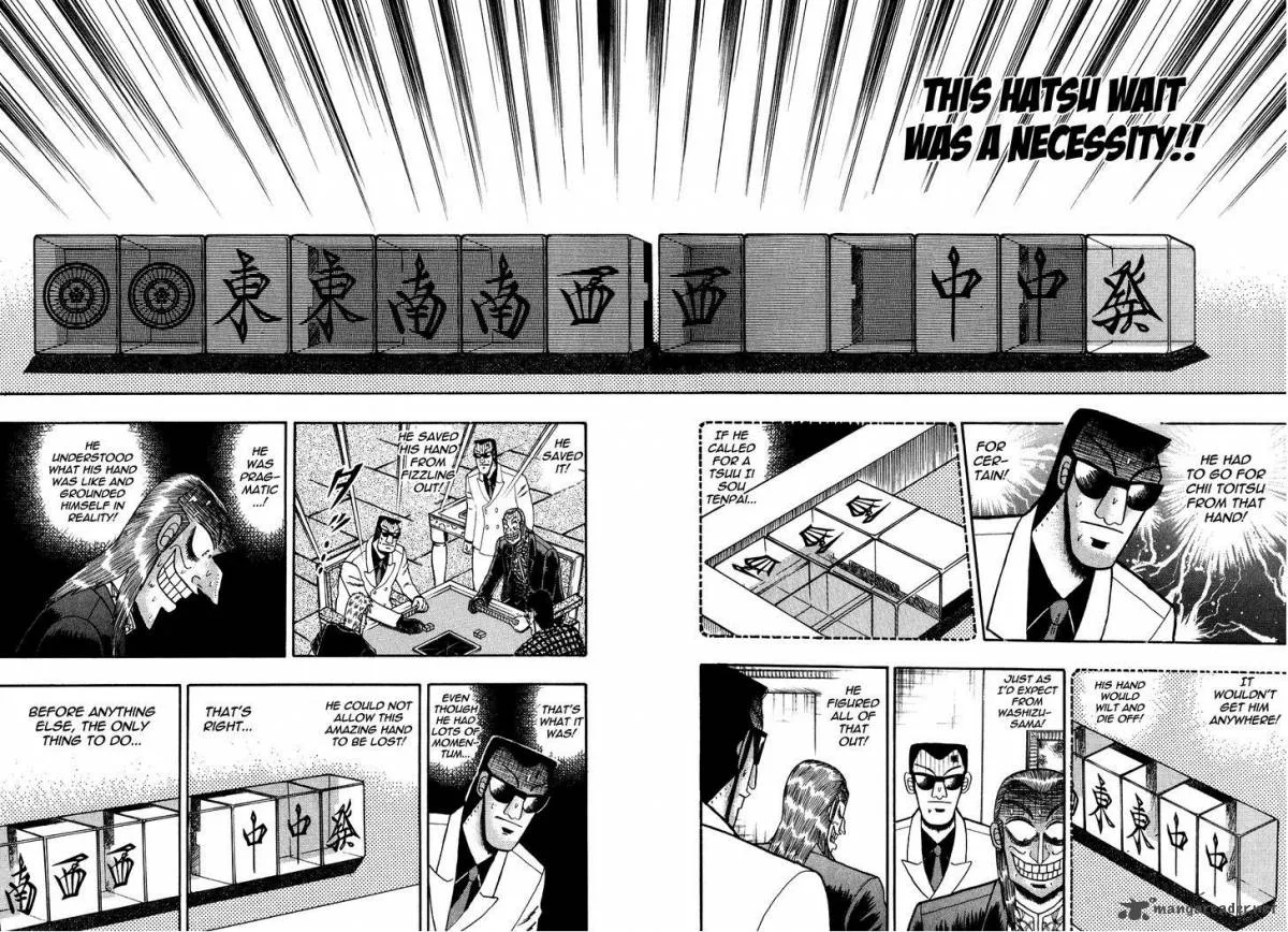 Akagi Chapter 152 page 19