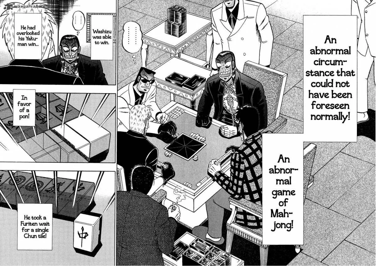 Akagi Chapter 155 page 11