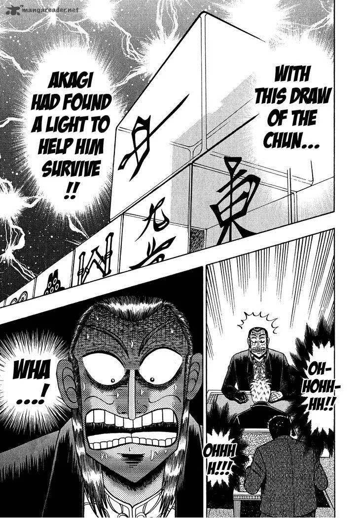 Akagi Chapter 155 page 22