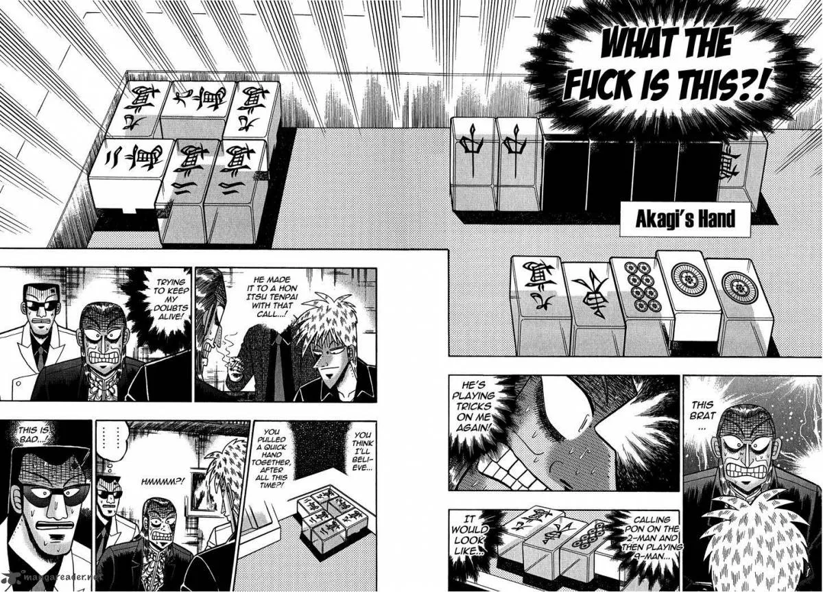 Akagi Chapter 156 page 10