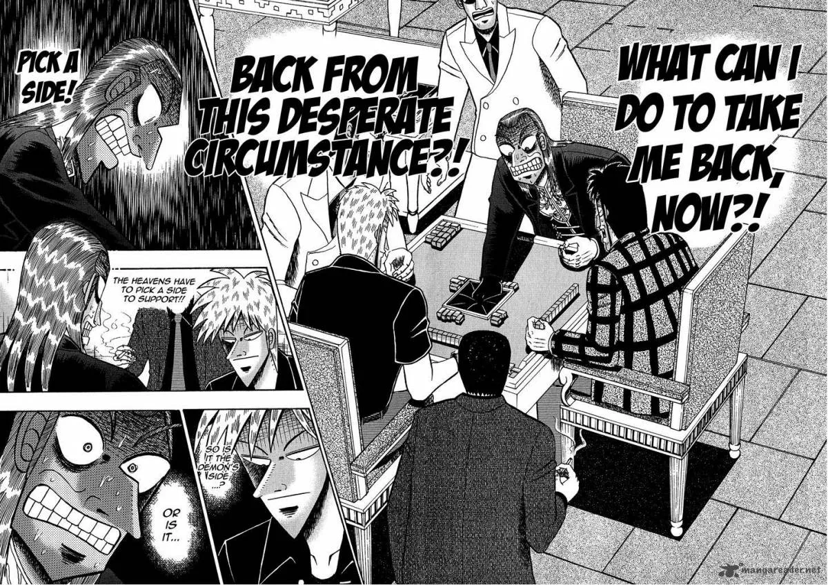Akagi Chapter 156 page 17