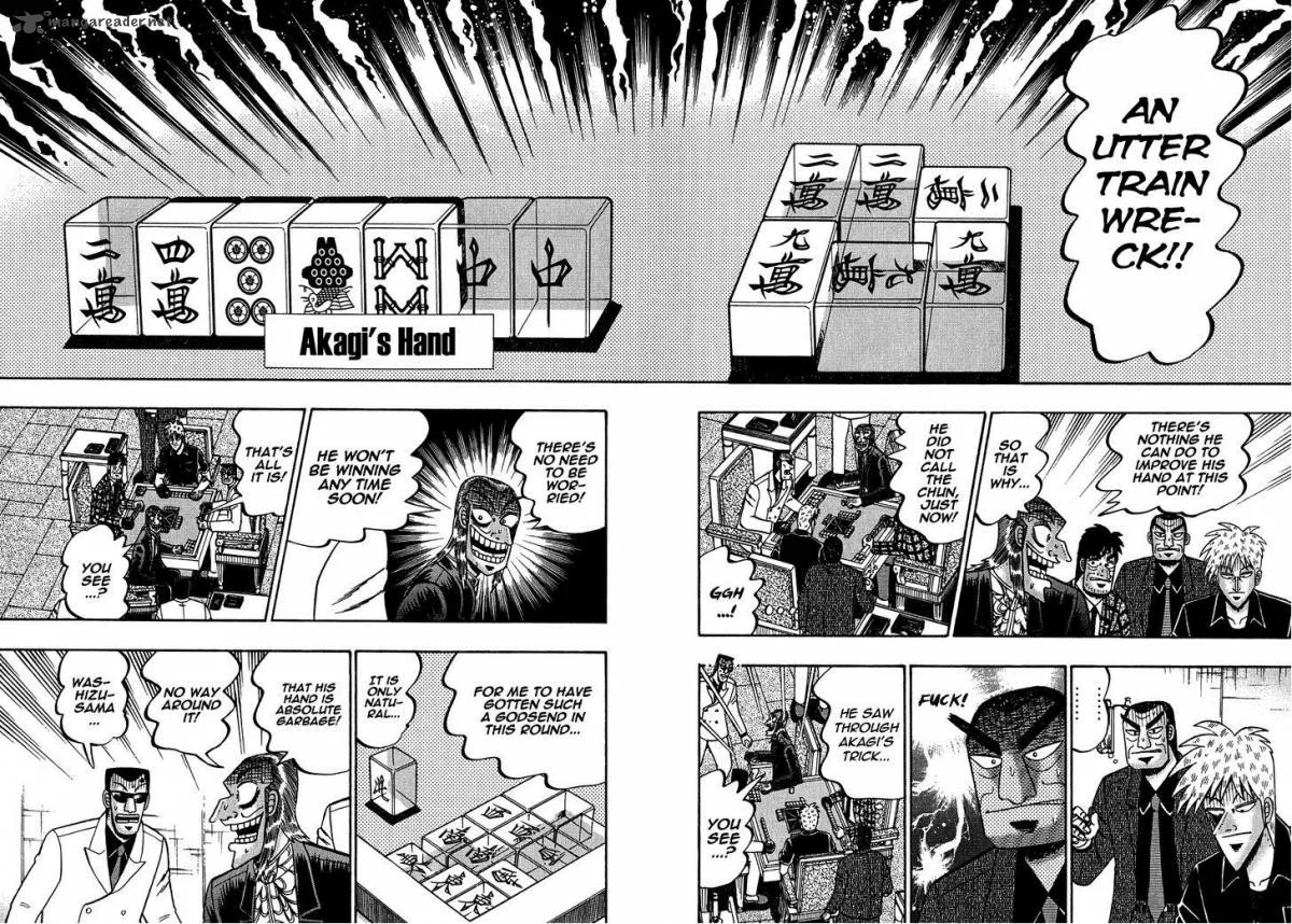 Akagi Chapter 158 page 11