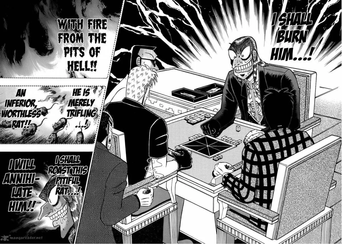 Akagi Chapter 161 page 14