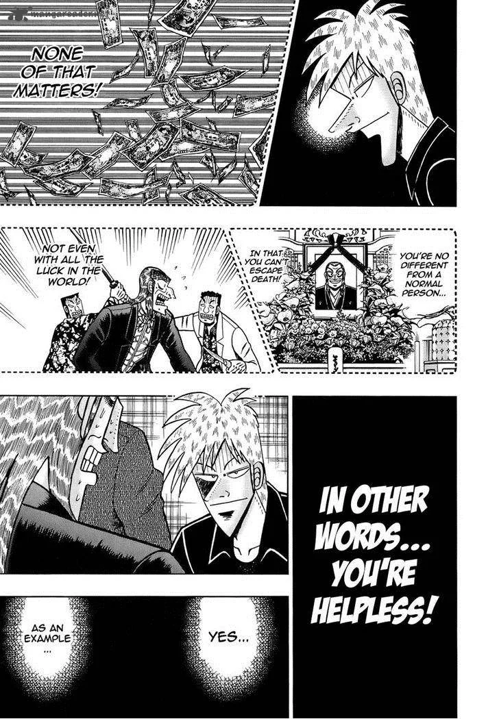 Akagi Chapter 162 page 11