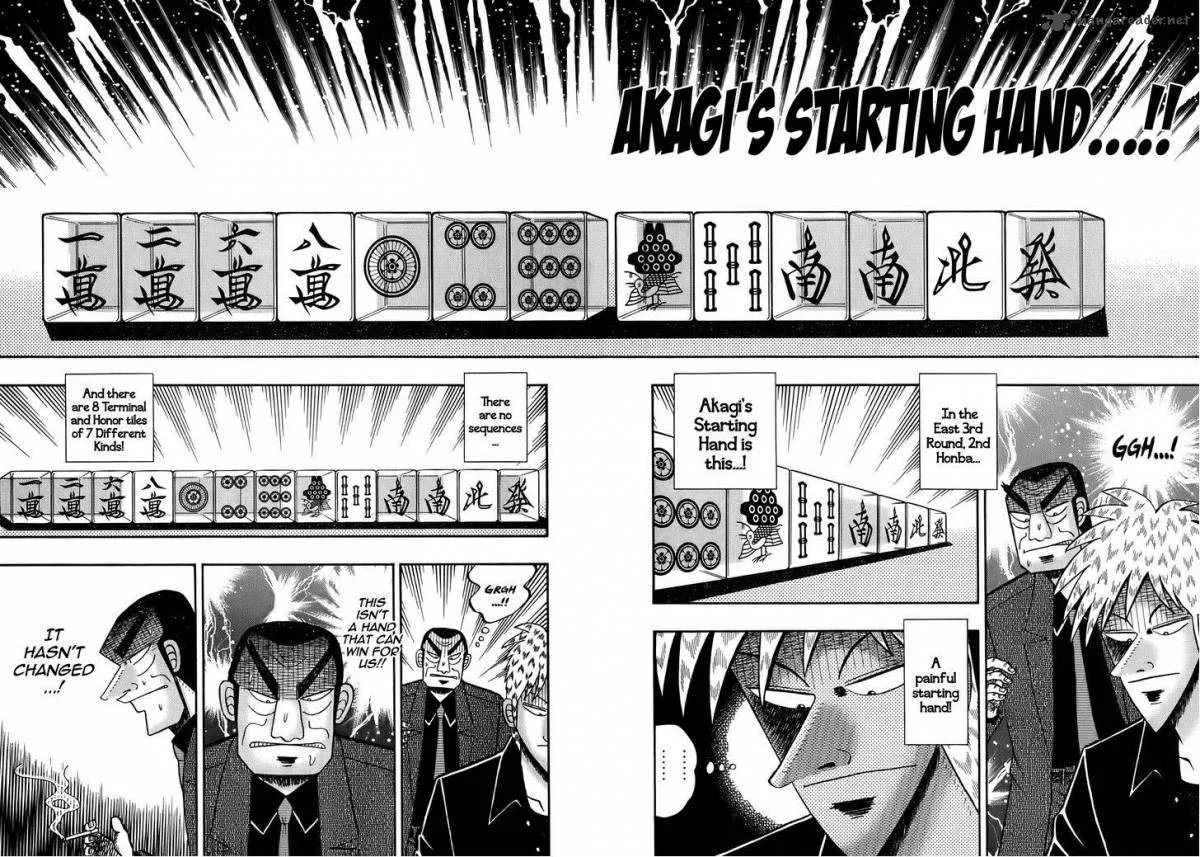 Akagi Chapter 164 page 18
