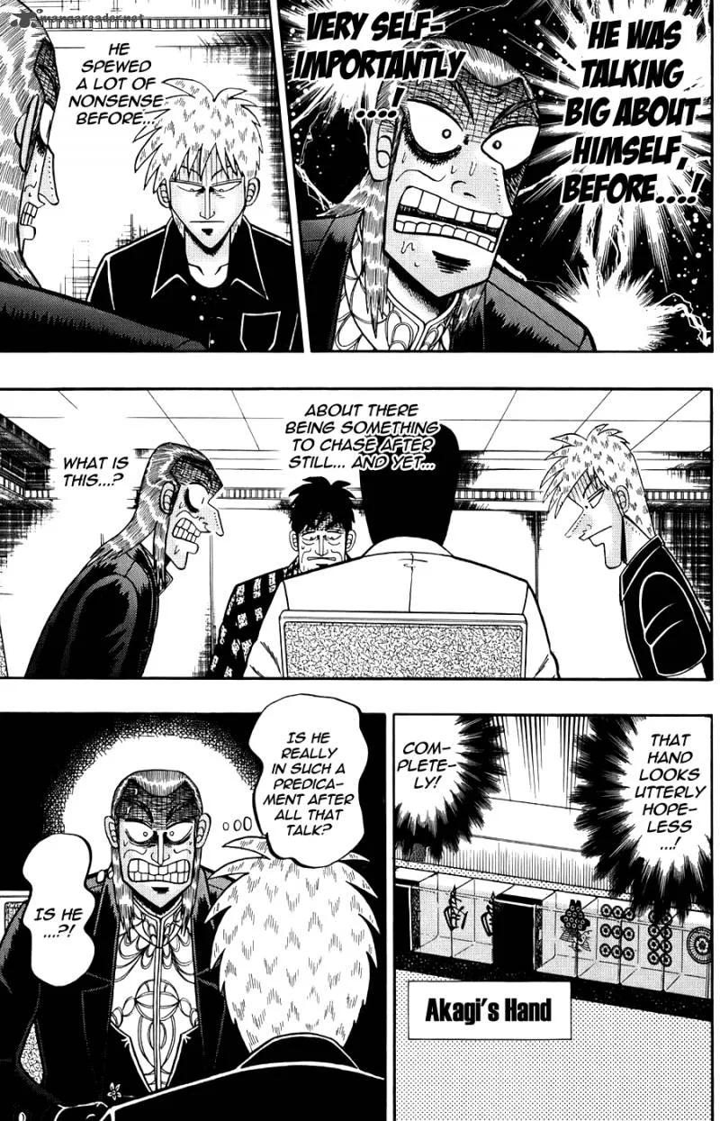 Akagi Chapter 165 page 10
