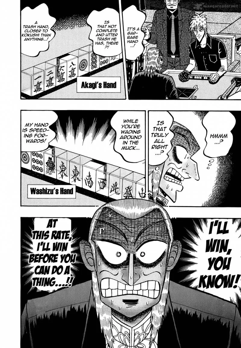 Akagi Chapter 165 page 11