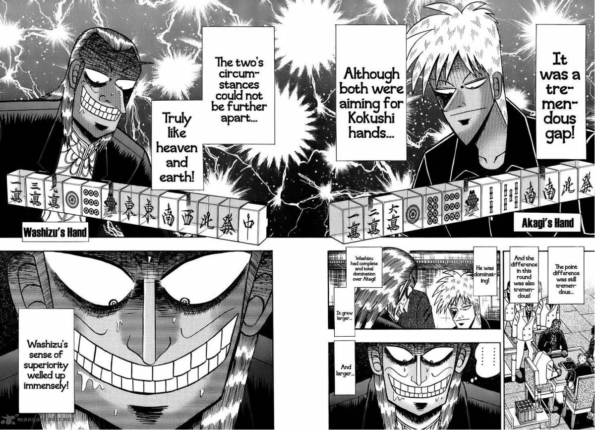 Akagi Chapter 166 page 16