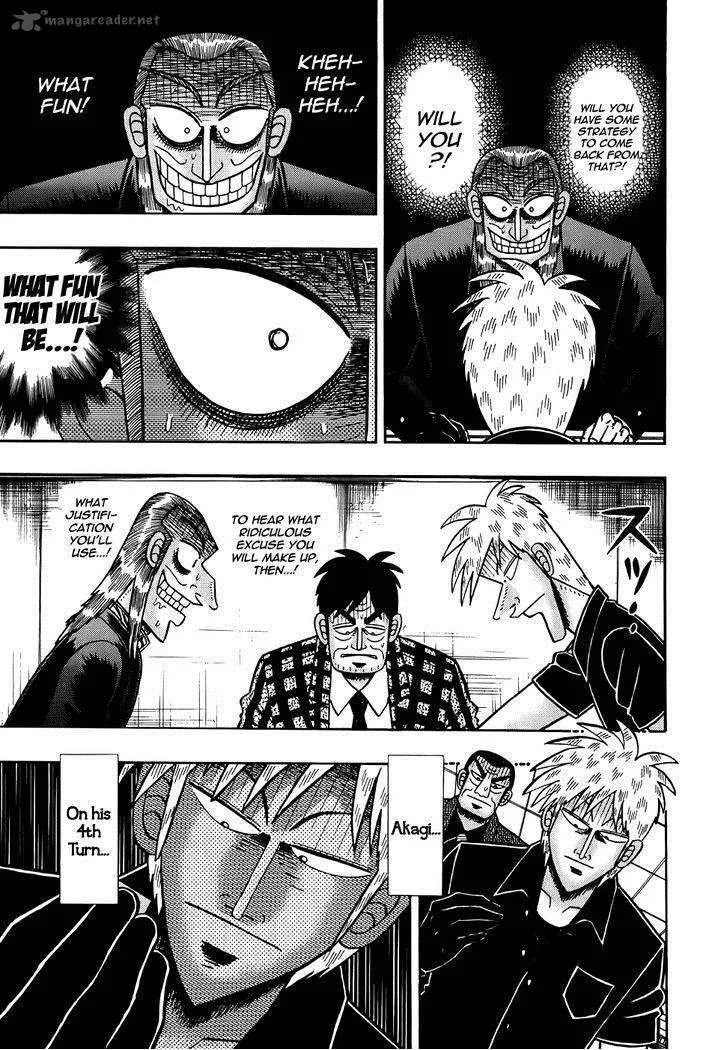 Akagi Chapter 166 page 20