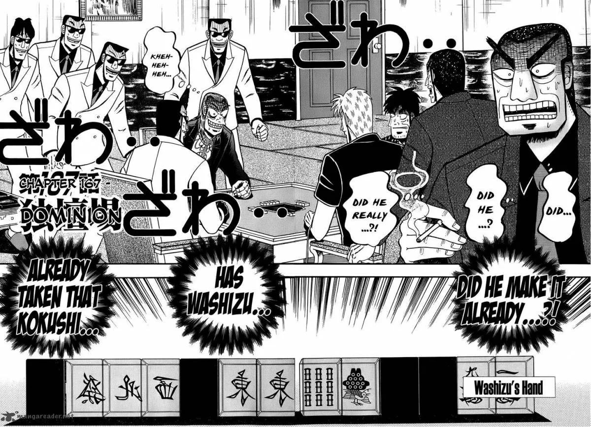 Akagi Chapter 167 page 2