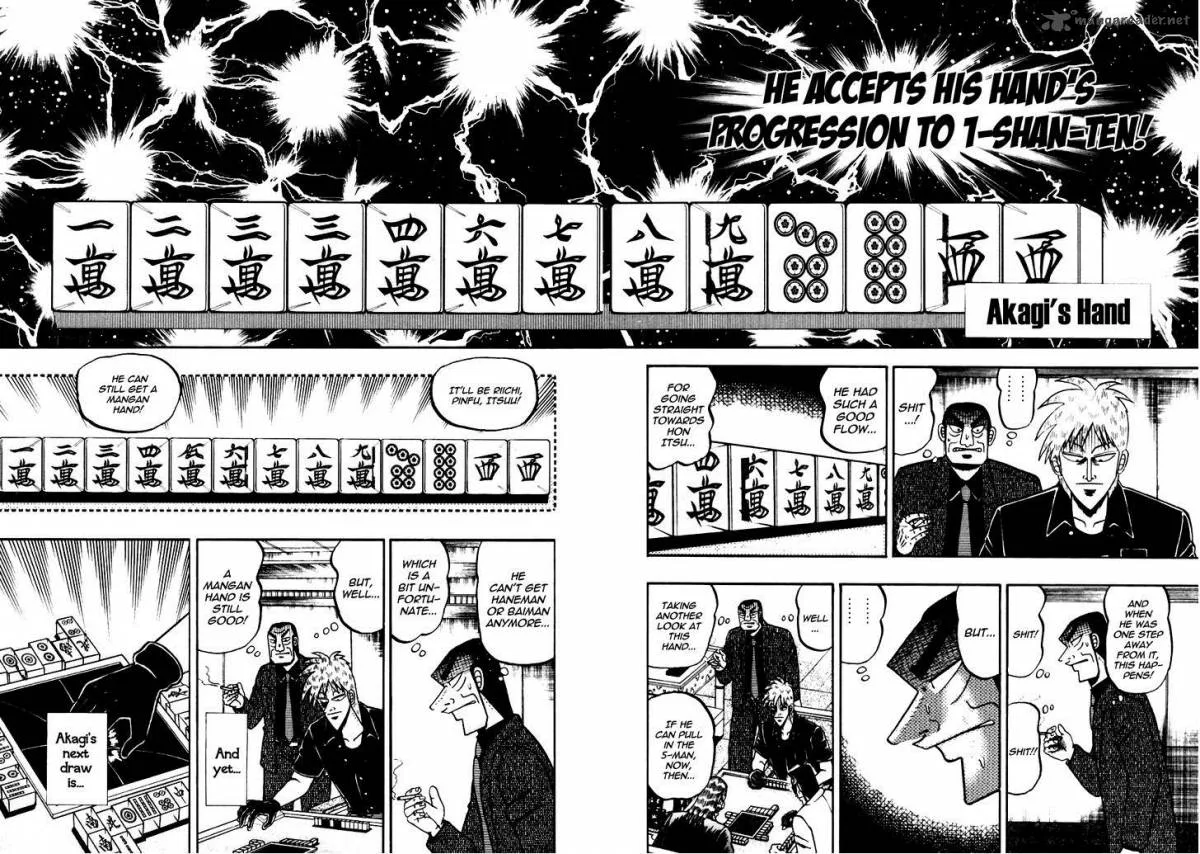 Akagi Chapter 172 page 12