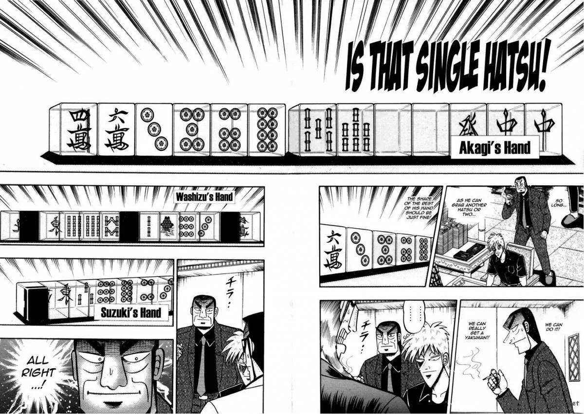 Akagi Chapter 175 page 10