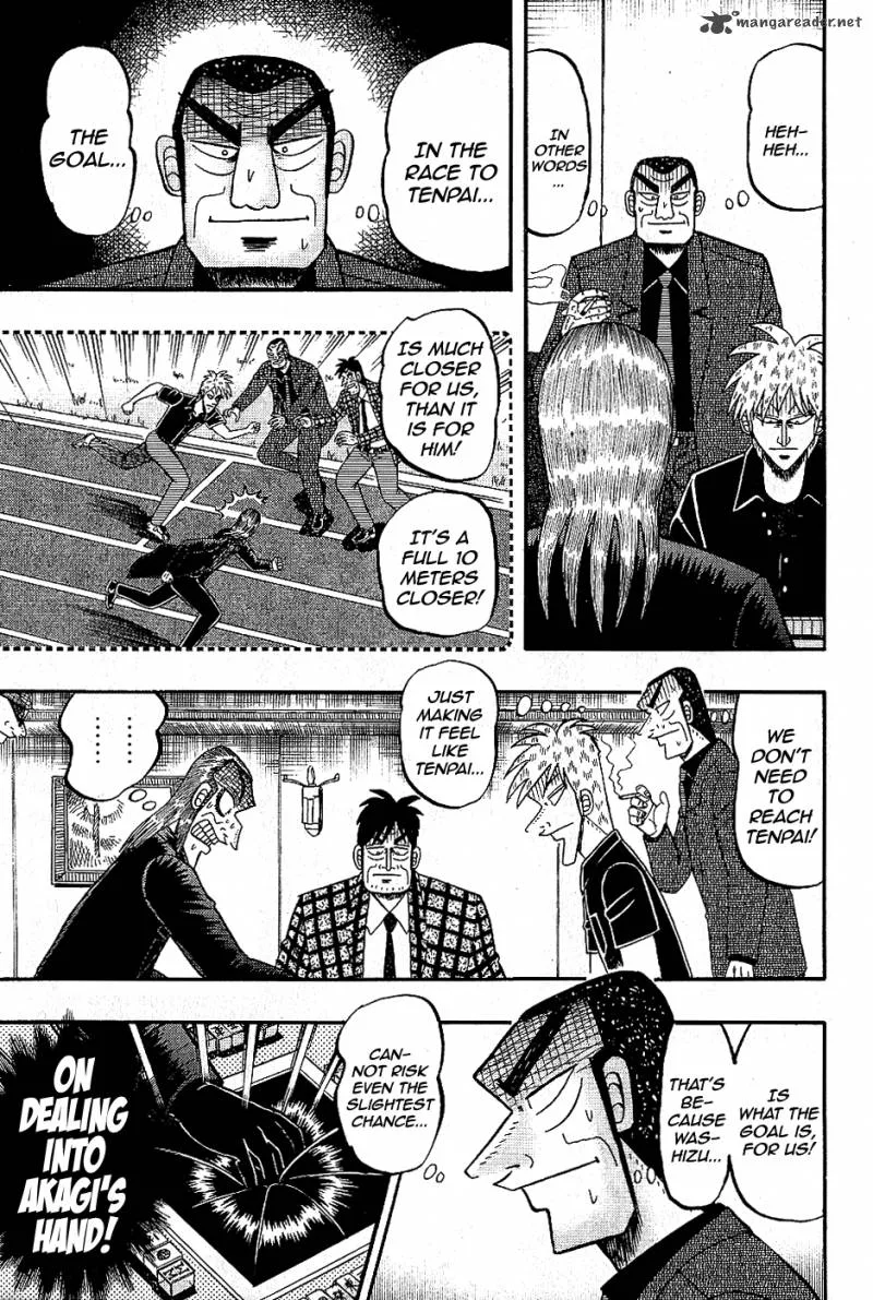 Akagi Chapter 182 page 21