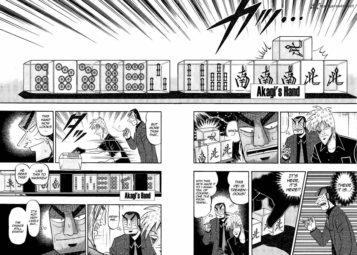 Akagi Chapter 182 page 19