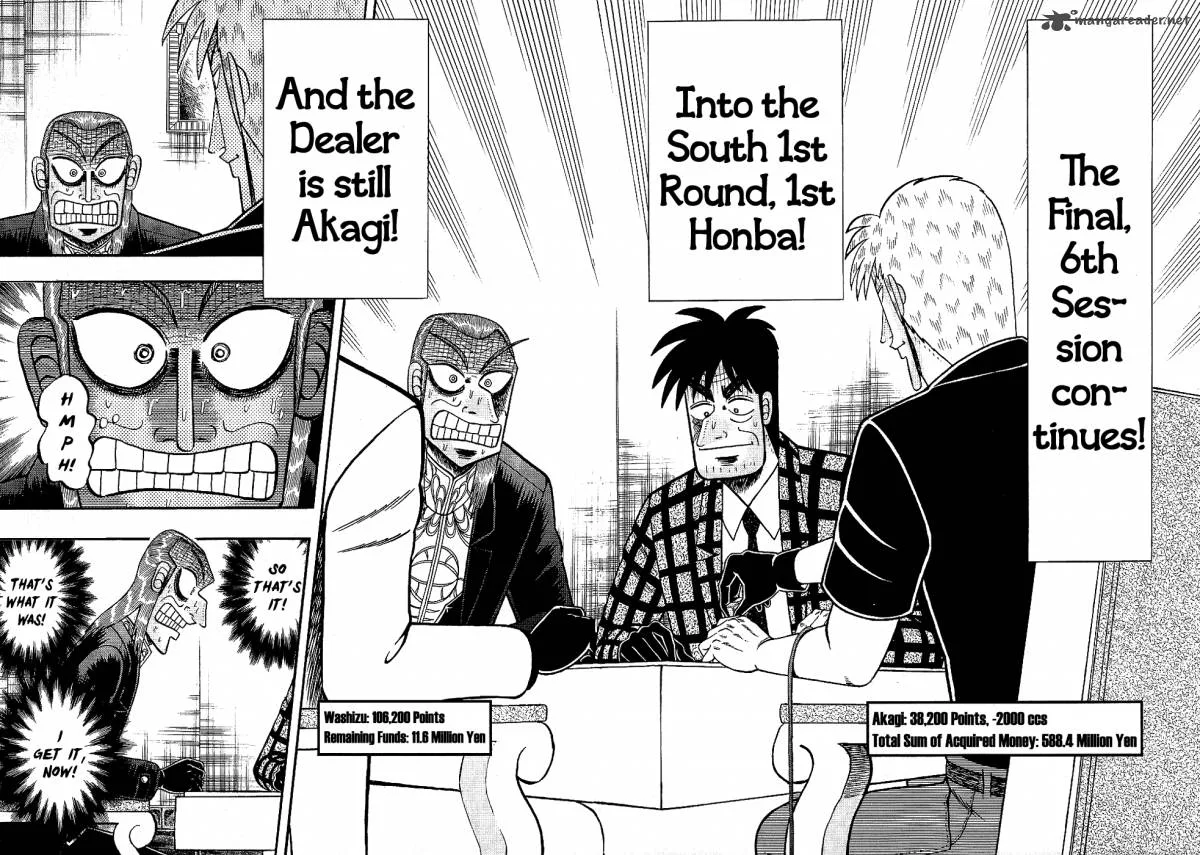Akagi Chapter 182 page 2
