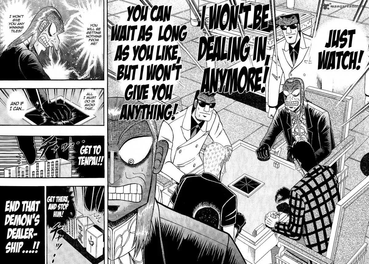 Akagi Chapter 182 page 7