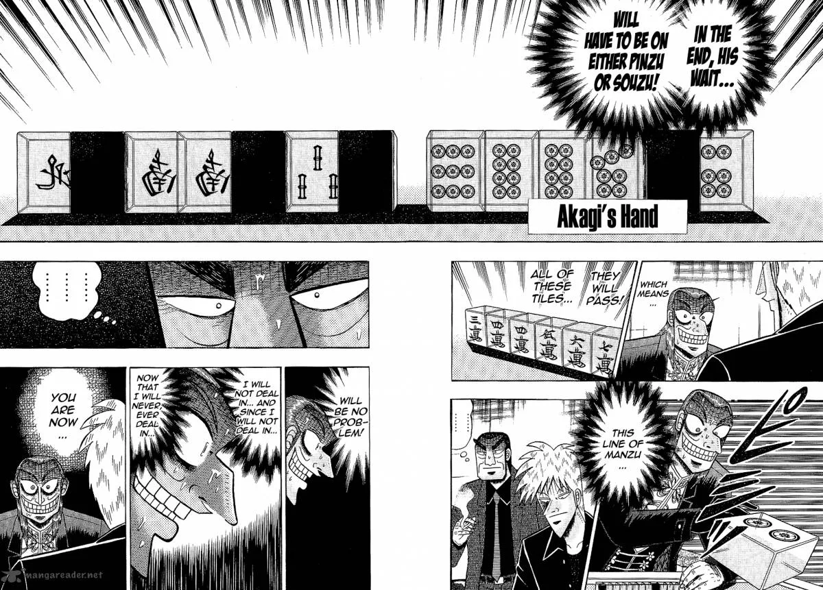 Akagi Chapter 183 page 17