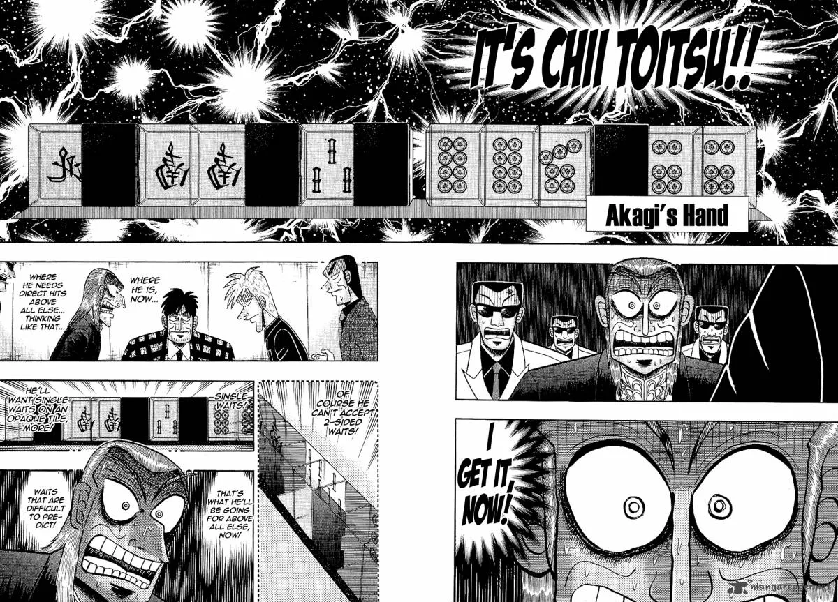 Akagi Chapter 183 page 22