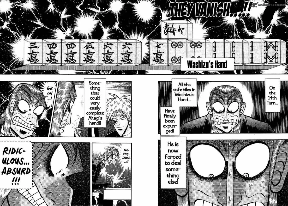 Akagi Chapter 184 page 11
