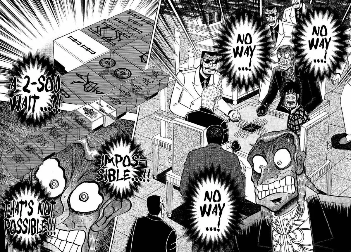 Akagi Chapter 185 page 2