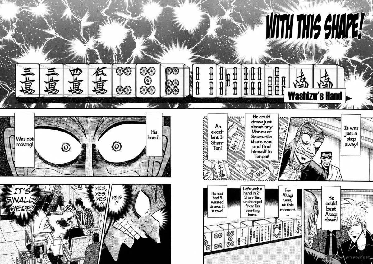 Akagi Chapter 187 page 10