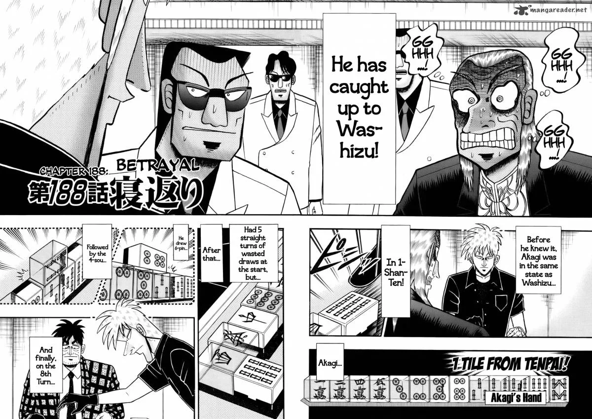 Akagi Chapter 188 page 2