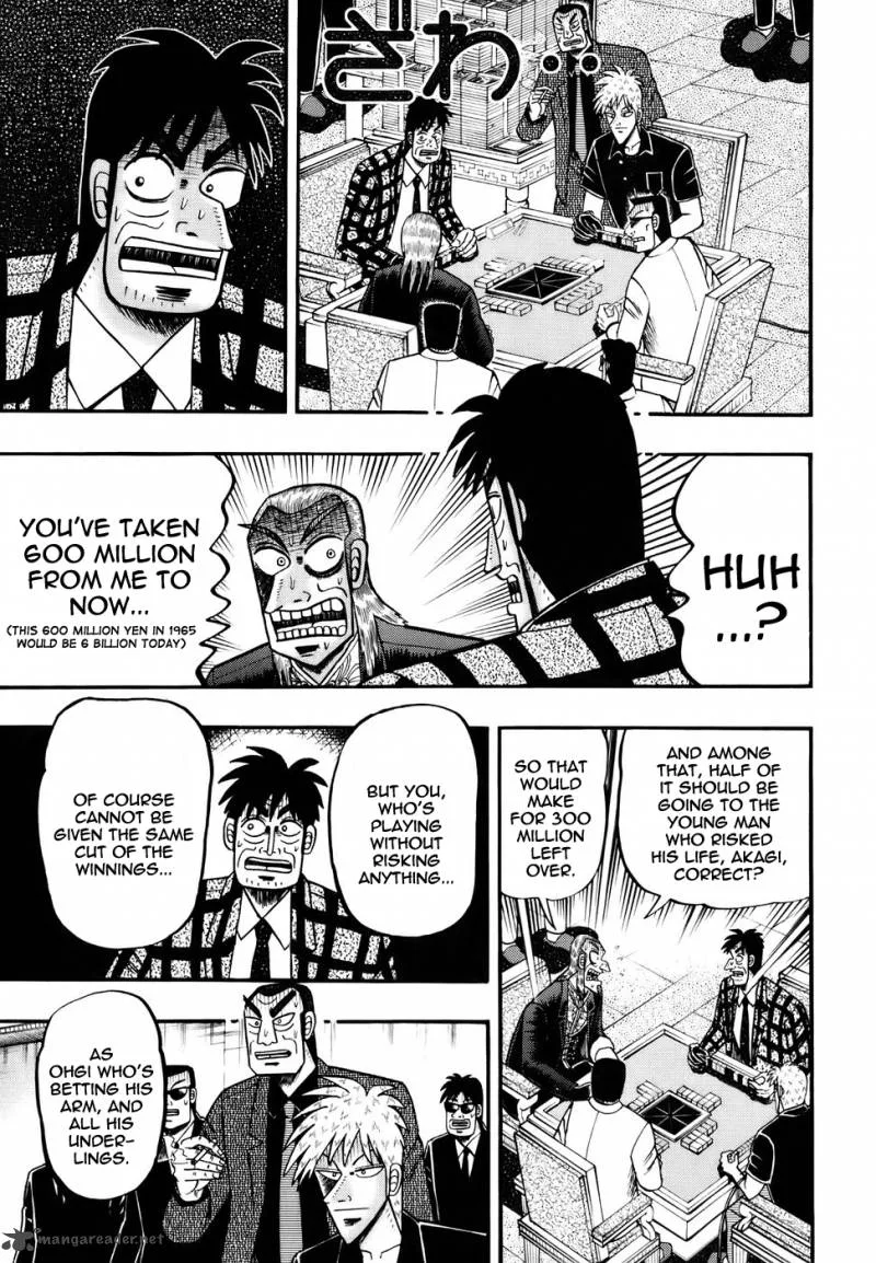 Akagi Chapter 188 page 8