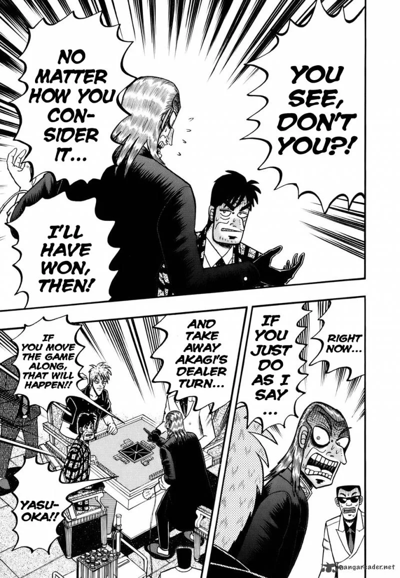 Akagi Chapter 188 page 13