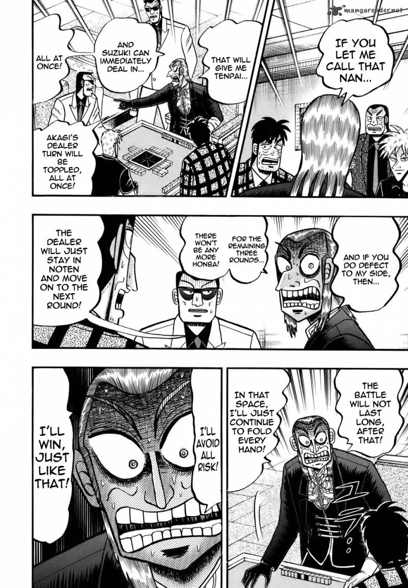 Akagi Chapter 188 page 12