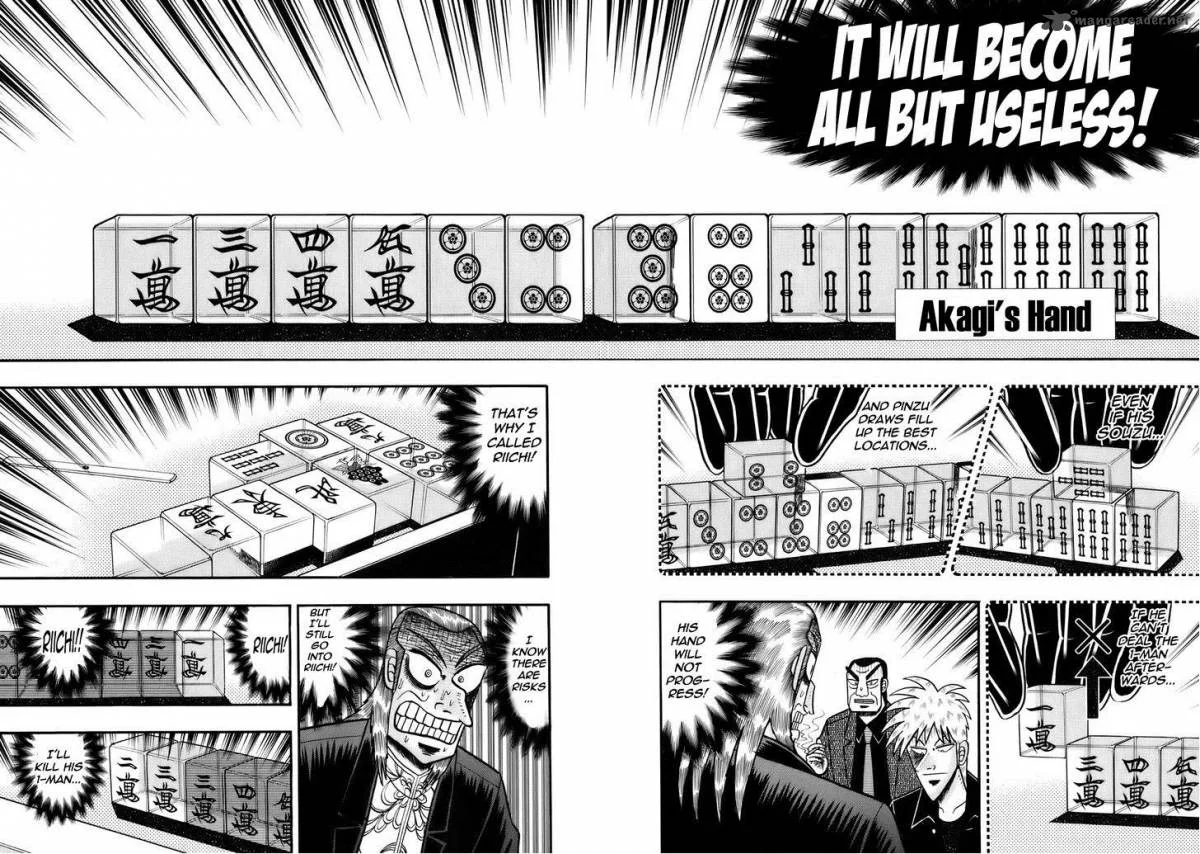 Akagi Chapter 189 page 19