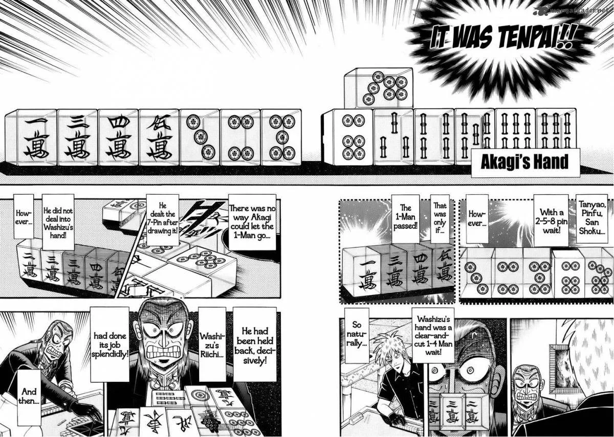 Akagi Chapter 190 page 11